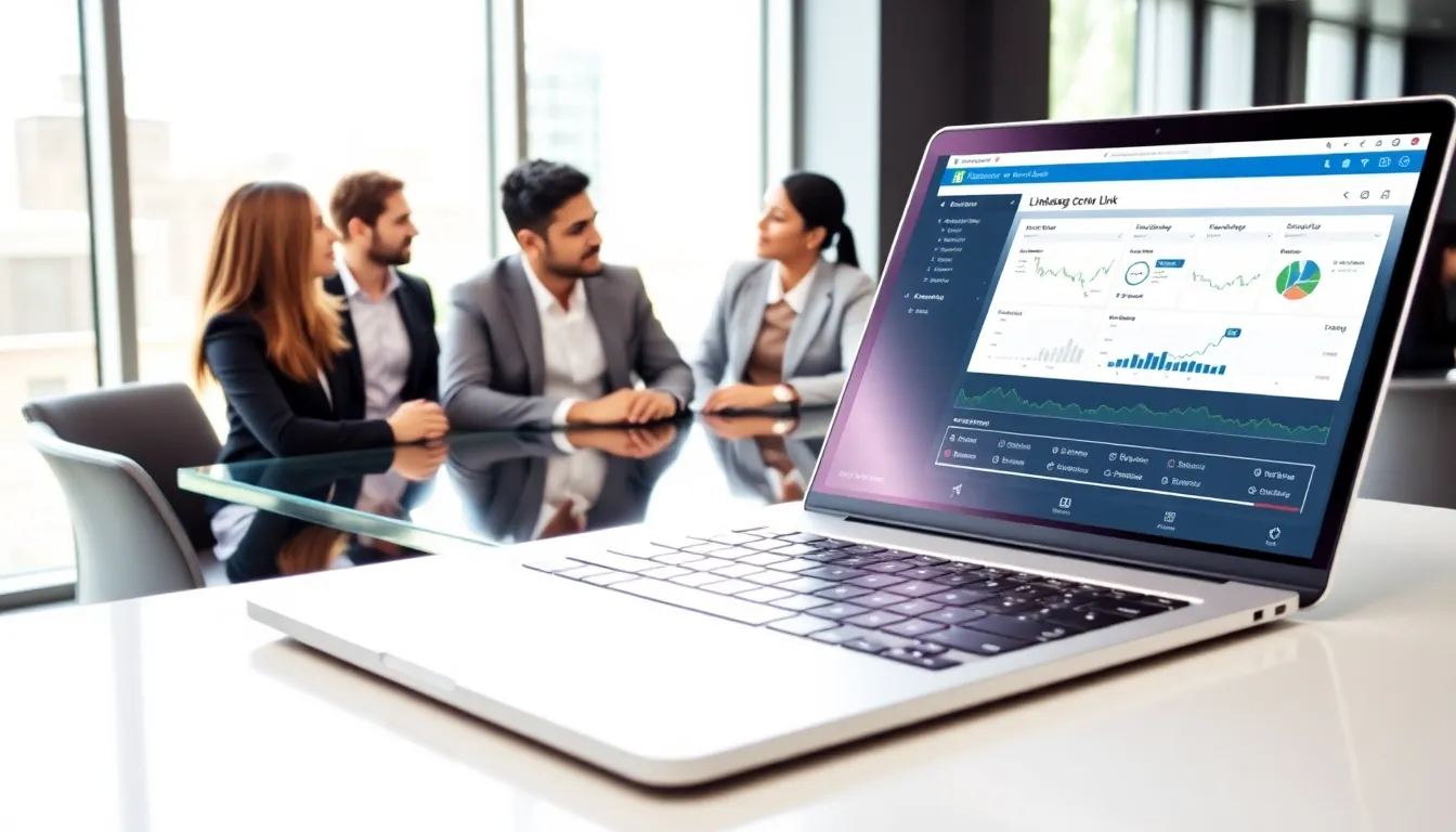 diverse team discussing investment strategies in a modern office.